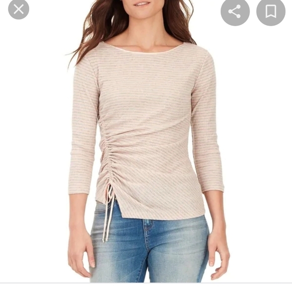 NWOT WILLIAM RAST LYNETTE QUARTER SLEEVE SZ XL - Picture 1 of 8